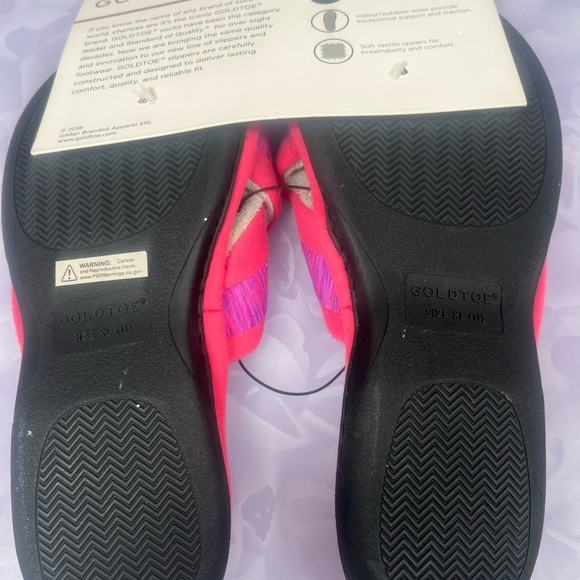 GoldToe - memory foam slippers women’s - Picture 3 of 6